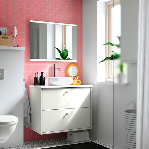 HAVBÄCK / VINDELÄLVEN, mueble de lavabo con cajones/lavabo. 2 de 7 abrir diálogo