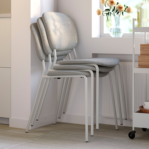 VIHALS, extendable dining table and 6 chairs. 5 of 9 open dialog