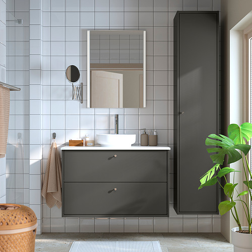 HAVBÄCK / VINDELÄLVEN, mueble de lavabo con cajones/lavabo. 2 de 7 abrir diálogo