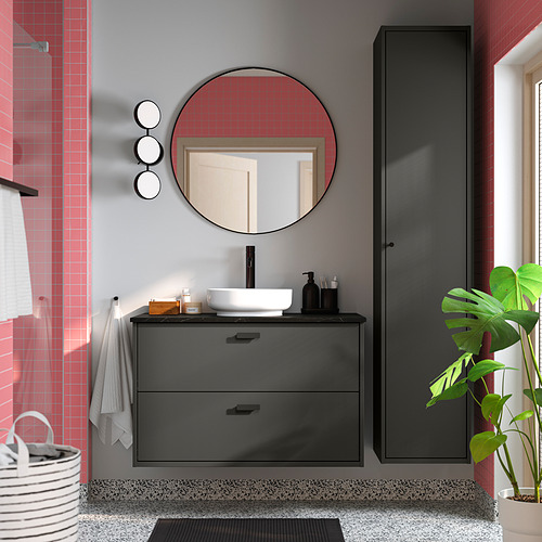 HAVBÄCK / VINDELÄLVEN, mueble de lavabo con cajones/lavabo. 2 de 7 abrir diálogo