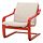 Select colour variation: red/Katorp natural/beige