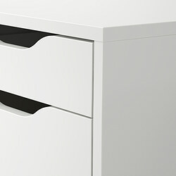 Measurement Illustration - ALEX drawer unit on casters