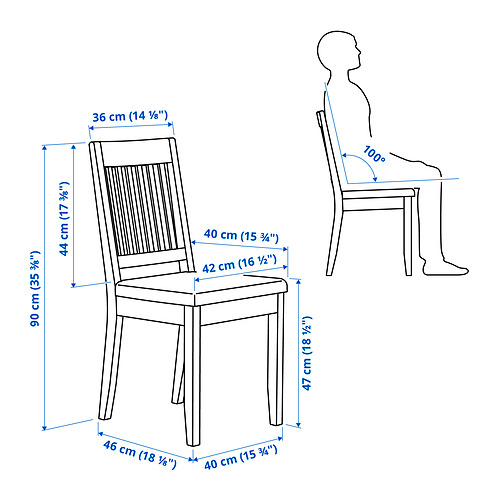 NÄSINGE, mesa de comedor extensible y 4 sillas. 10 de 10 abrir diálogo