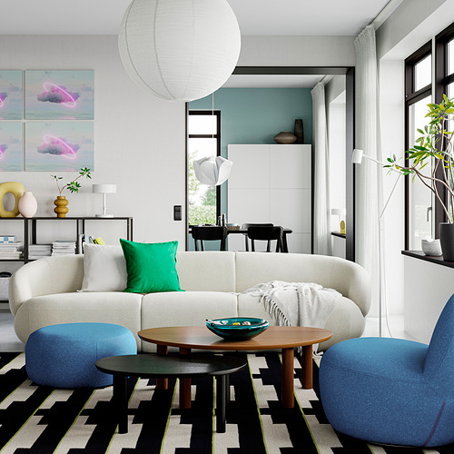 ÖRTRÄSK, nesting tables, set of 2. 4 of 8 open dialog