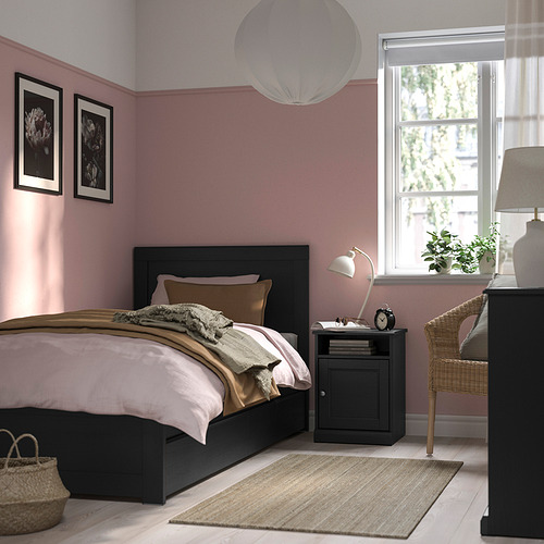 FÅGELFJÄLLET, bed frame with 2 storage boxes. 2 of 8 open dialog