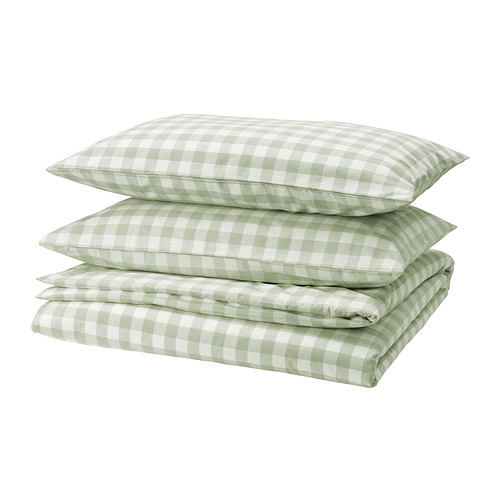 EKTANDVINGE, duvet cover and pillowcase(s). 1 of 5 open dialog