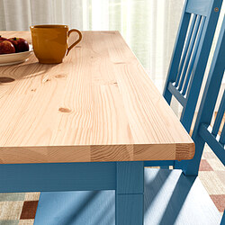 Measurement Illustration - PINNTORP table and 4 chairs