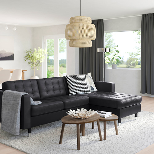 MORABO, 3 seat sofa with chaiselongue. 2 of 8 open dialog