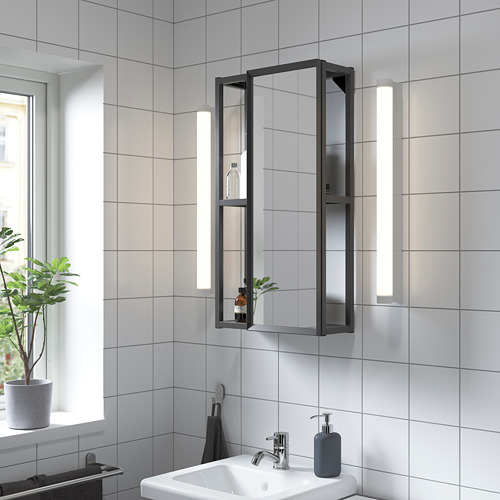 ENHET, mueble de baño abierto para pared. 2 de 4 abrir diálogo