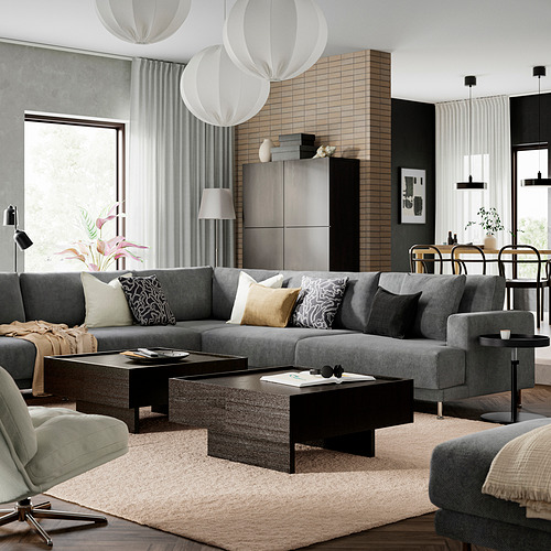 UPPÅKRA, 6 seat corner sofa. 4 of 8 open dialog