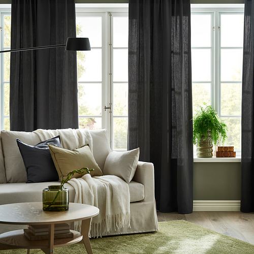 GINSTMOTT, curtains, 1 pair. 3 of 5 open dialog