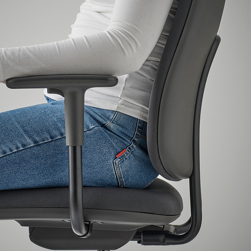 SMÖRKULL, silla de trabajo con reposabrazos. 5 de 10 abrir diálogo
