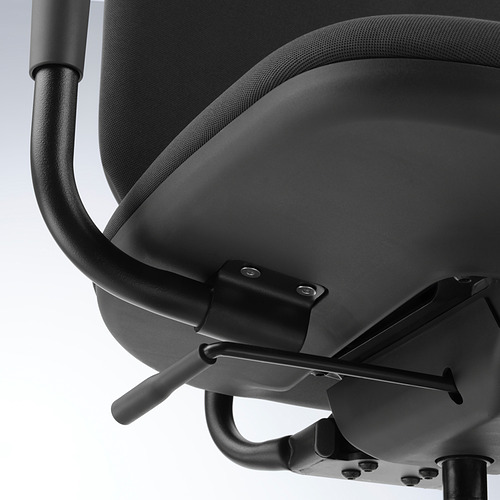 SMÖRKULL, silla de trabajo con reposabrazos. 6 de 10 abrir diálogo