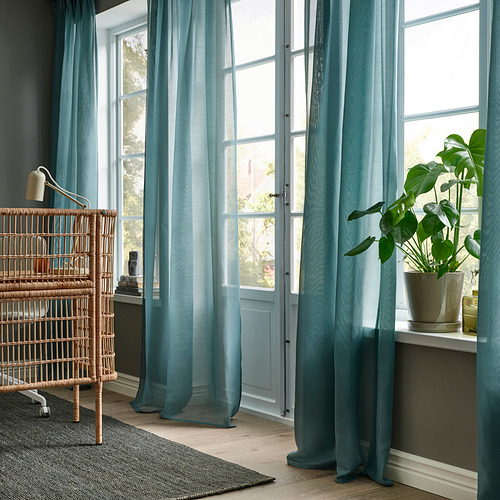 STENFRÖ, cortinas visillo, 1 par. 8 de 9 abrir diálogo