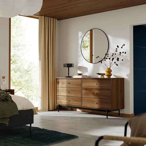 RÅDMANSÖ, 6-drawer dresser. 2 of 5 open dialog