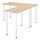 Select colour variation: White stained oak effect / white