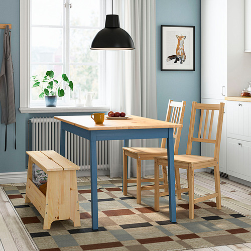 PINNTORP / PERJOHAN, table with 2 chairs and bench. 2 of 10 open dialog