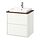 Select colour variation: white/brown walnut effect