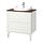 Select colour variation: white/brown walnut effect