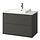 Select colour variation: dark gray/white marble effect