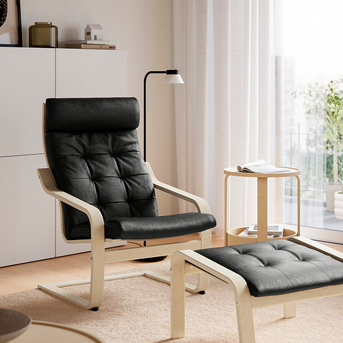 POÄNG, armchair and ottoman. 5 of 7 open dialog