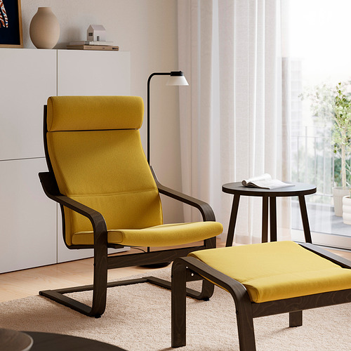 POÄNG, sillón y reposapiés. 2 de 8 abrir diálogo