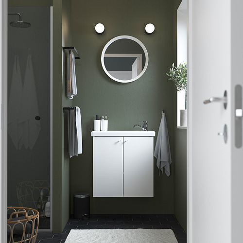 ENHET / TVÄLLEN, mueble de lavabo con puertas/lavabo. 2 de 6 abrir diálogo