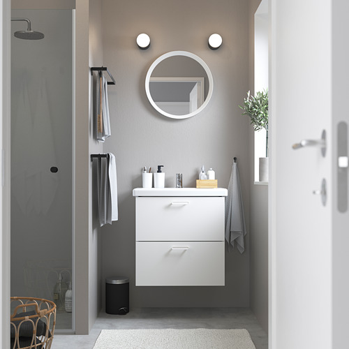 ENHET / TVÄLLEN, wash-stnd w drawers/wash-basin. 2 of 6 open dialog