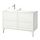 Select colour variation: white/white marble effect