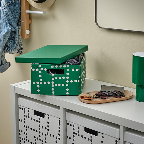 FJÄDERHARV, storage box with lid. 2 of 6 open dialog