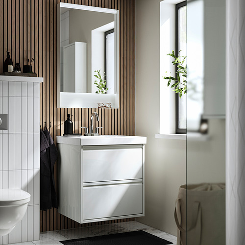 ÄNGSJÖN / ORRSJÖN, Bathroom vanity with sink & faucet. 2 of 7 open dialog