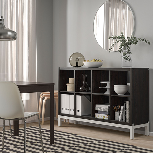 KALLAX, shelving unit with underframe. 3 of 7 open dialog
