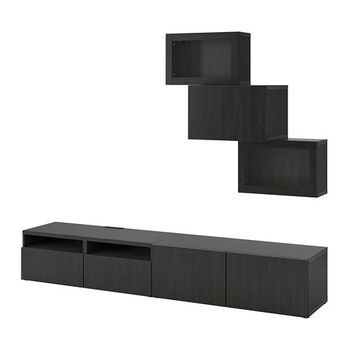 BESTÅ, TV storage combination with drawer rali, soft close. 1 of 11 open dialog