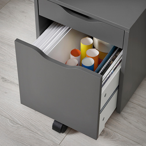 ALEX, drawer unit on casters. 5 of 8 open dialog
