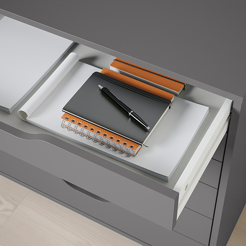 ALEX, 6-drawer filing cabinet with wheels. 4 of 9 open dialog