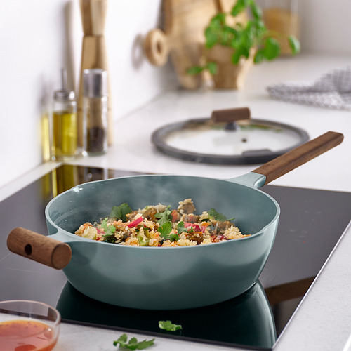 KLIPPFISK, sauté pan with lid. 4 of 8 open dialog
