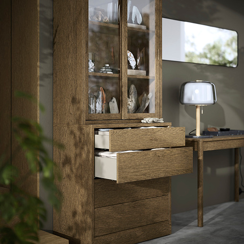 TONSTAD, storage combination with drawers. 4 of 4 open dialog