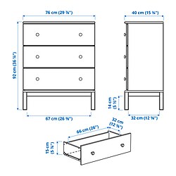 Measurement Illustration - TARVA  chest