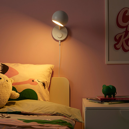 KORVSNÖRE, LED wall lamp 170 lm 2700K. 2 of 5 open dialog