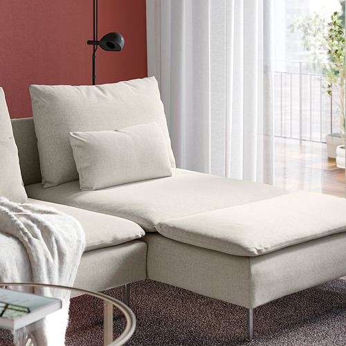 SÖDERHAMN, 2 seat sofa with chaise longue. 4 of 7 open dialog