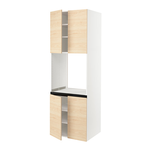 SEKTION, high cabinet for oven w 4 doors. 1 of 2 open dialog