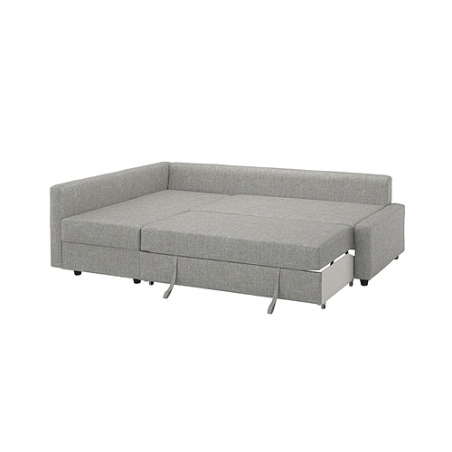 FRIHETEN, 3 seat sofa bed with chaiselongue. 2 of 9 open dialog