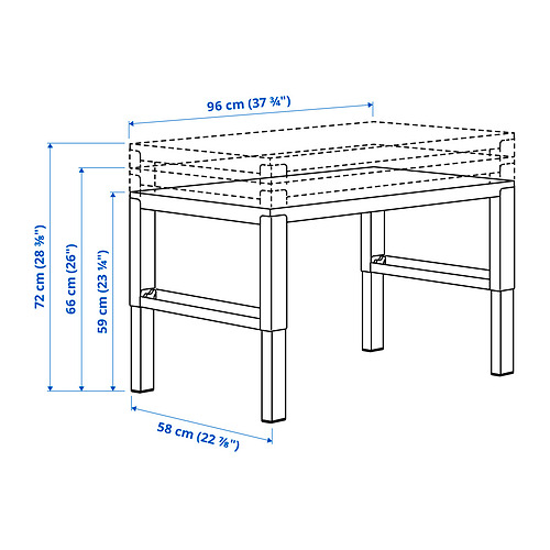 PÅHL, desk with height adjustable. 6 of 6 open dialog