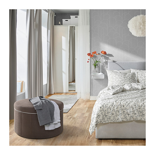 SIDSJÖ, pouffe with storage. 6 of 7 open dialog