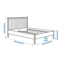 Measurement Illustration - GULLABERG bed frame
