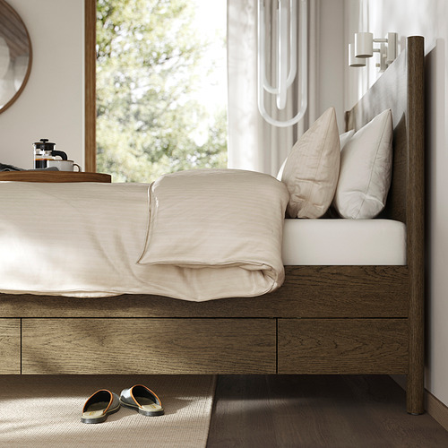 TONSTAD, Queen bed frame. 5 of 8 open dialog