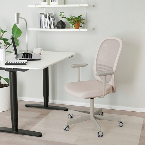 FLINTAN, office chair with armrests. 3 of 9 open dialog