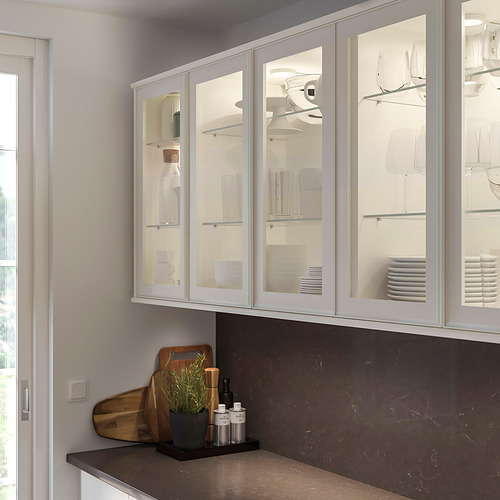 SEKTION, wall cabinet with 2 glass doors. 2 of 3 open dialog
