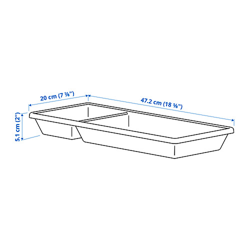 VARIERA, utensil tray. 4 of 4 open dialog