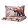 Select colour variation: pink/red panda pattern